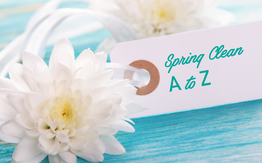 Spring Cleaning A to Z