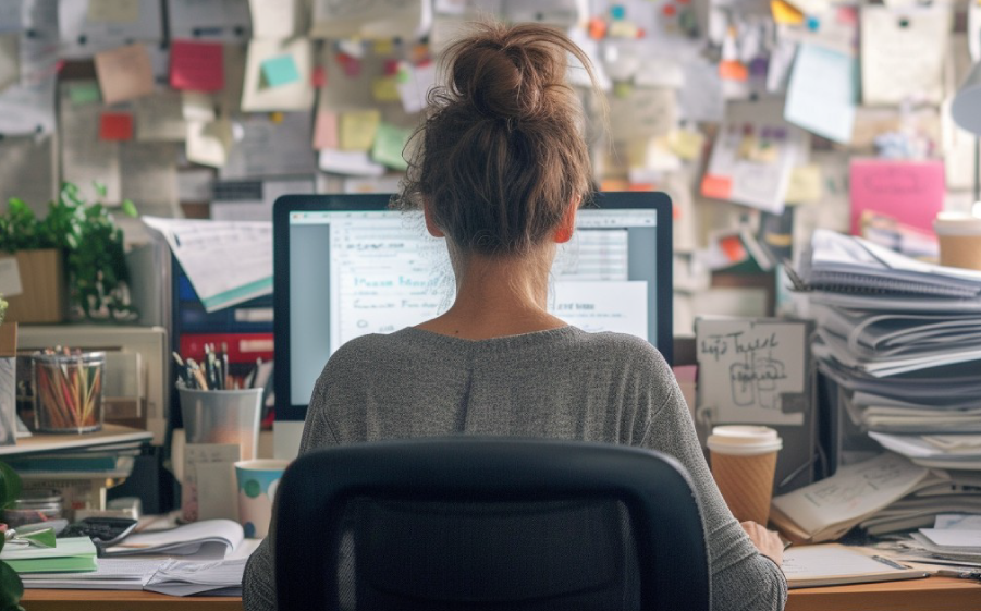 clean work desk - top tips