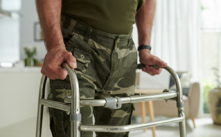 Veterans cleaning support - injury