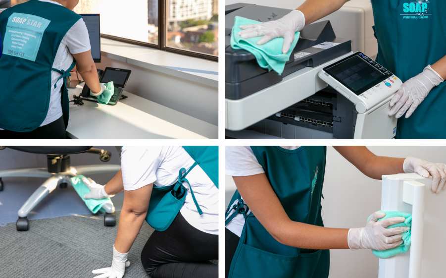 commercial cleaning productivity