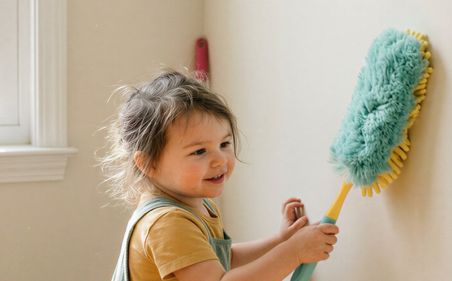 cleaning for children - safe cleaning products